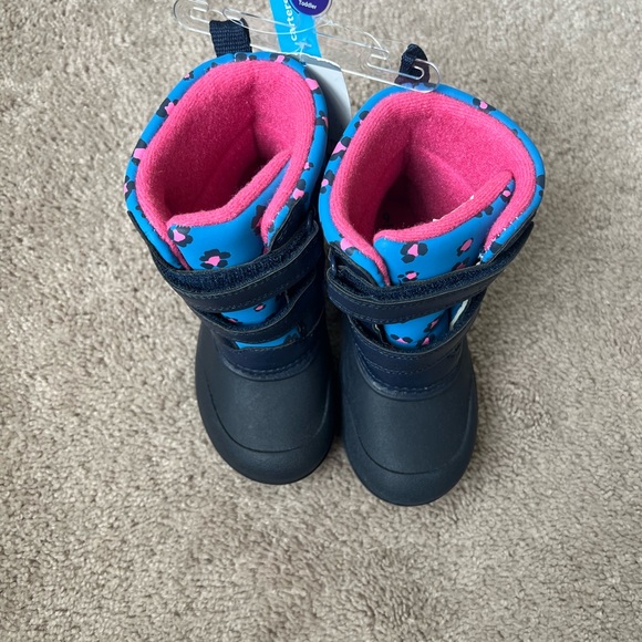 New Carters Toddler Girl Leopard Print Snowboots - Picture 14 of 14